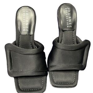 Journee Collection Tru Comfort Foam™ Addriel Women's Dress Sandals Black Mules 8